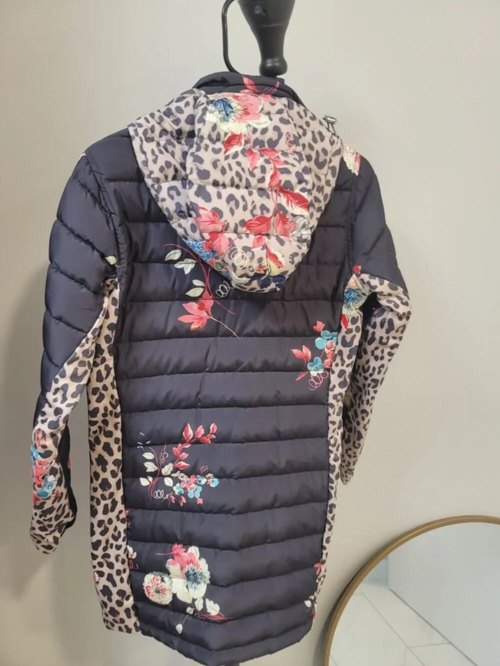 Johnny Was Lubello Reversible Down Parka New NWT Multiple Color Size XS - Picture 3 of 7